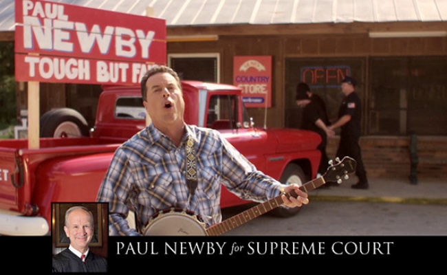 Paul Newby For Supreme Court – Banjo Ad