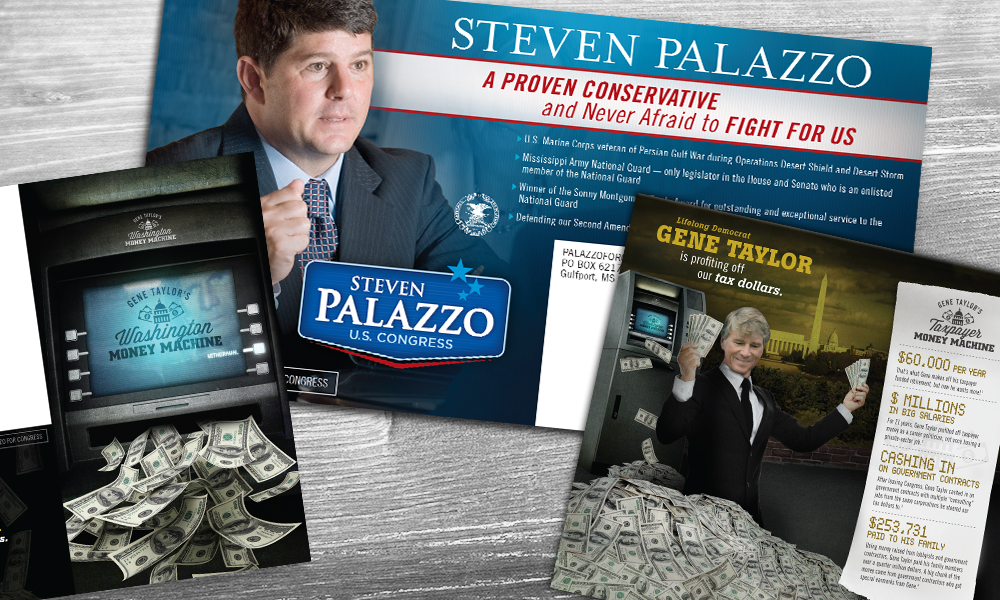 Steven Palazzo for U.S. Congress print collateral by Innovative Politics