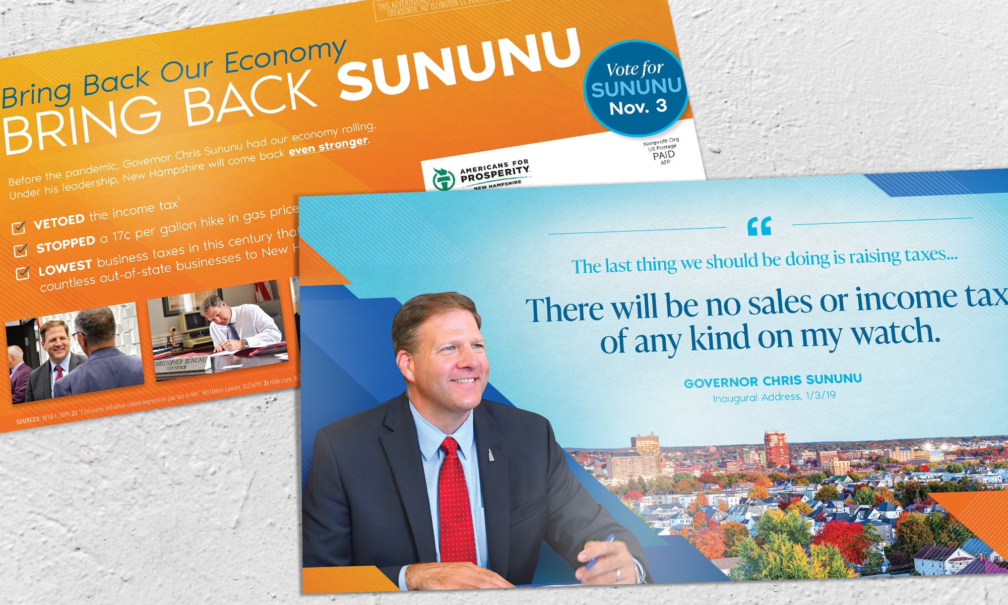 Americans for Prosperity-New Hampshire direct mail