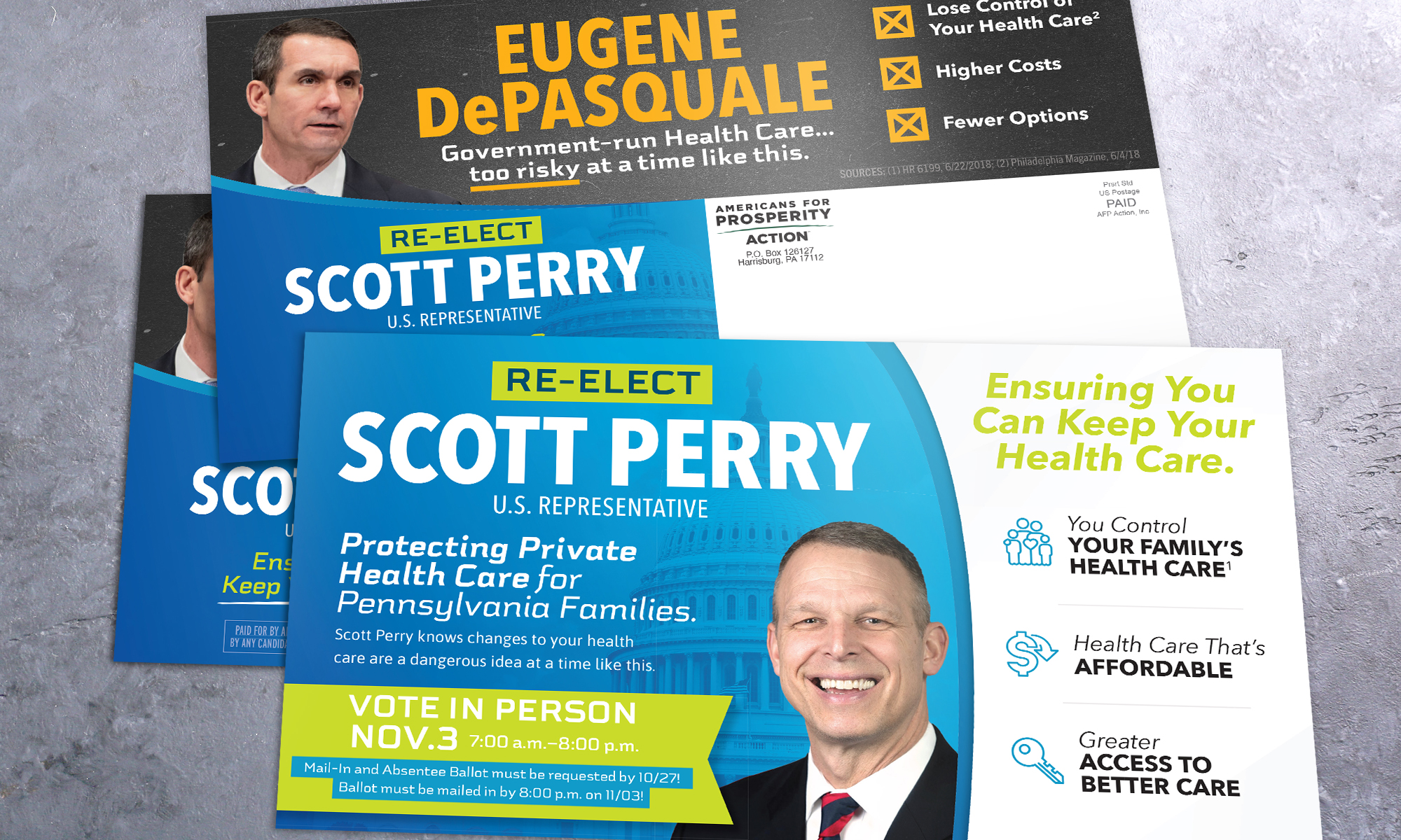 Americans for Prosperity-Pennsylvania direct mail