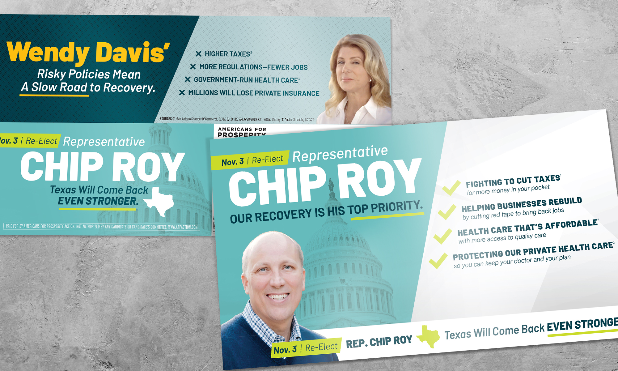 Americans for Prosperity-Texas direct mail